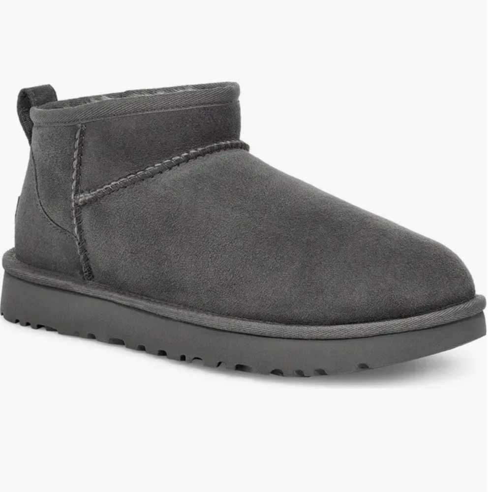 UGG Gray classic ultra mini II